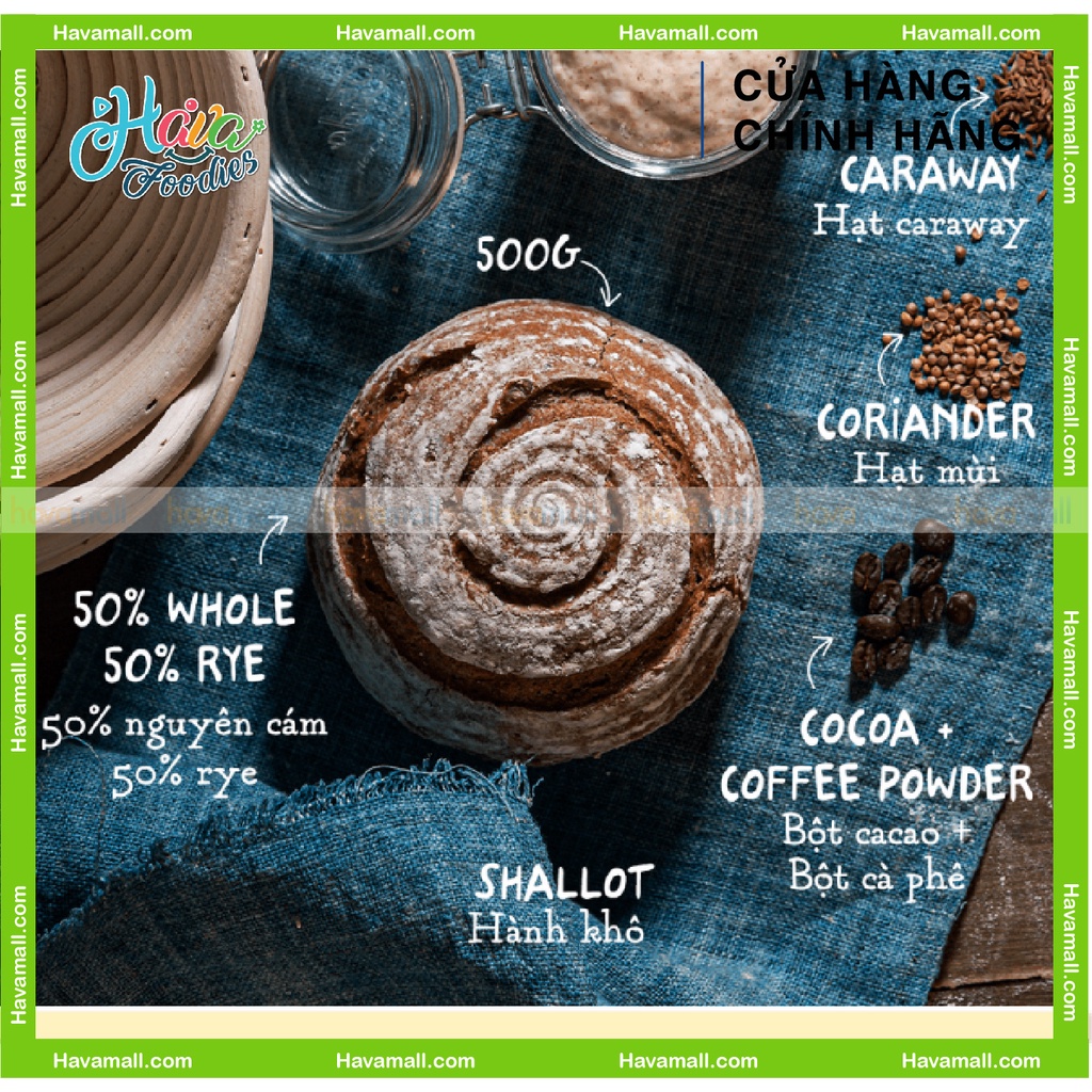 Hạt Thì Là Ba Tư Sấy Lạnh Havafoodies - Caraway Seed