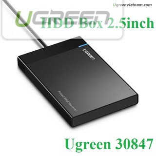 Hộp đựng ổ cứng 2,5 inch usb 3.0 chính hãng ugreen 30847 cao cấp
