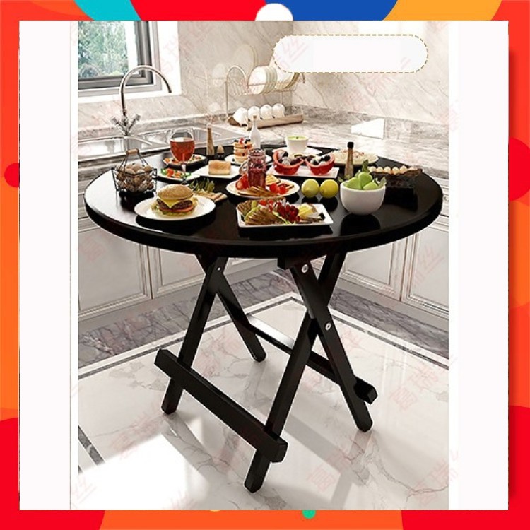 Bàn ăn - bàn cà phê gấp gọn chất liệu khung sắt chắc chắn kích thước 60x60x54cm