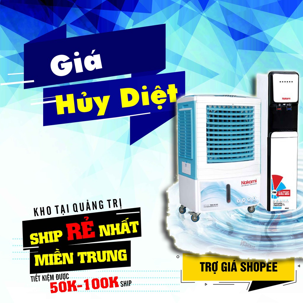 [GIẢM GIÁ SỐC HÈ 2019] MÁY LÀM MÁT KHÔNG KHÍ DAIKIO NAKAMI NKA-3500A NHẬT BẢN