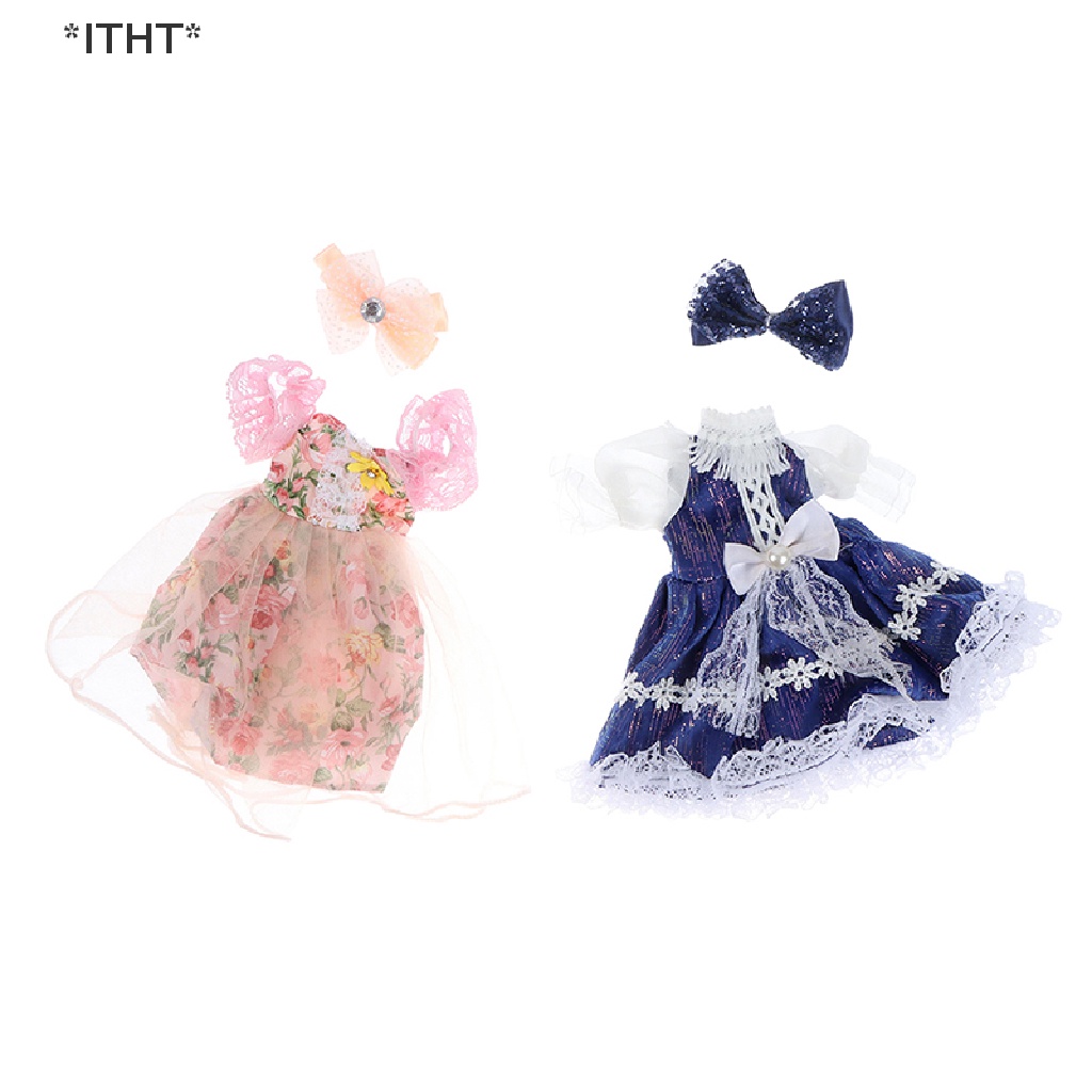 Đầm Công Chúa Thời Trang Cho Búp Bê 1 / 6 30CM