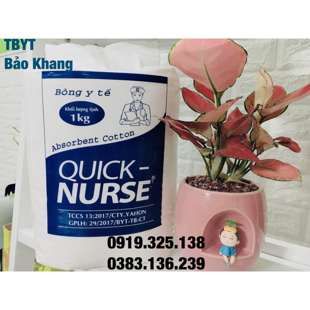 Bông gòn y tế Quick-Nurse 1kg