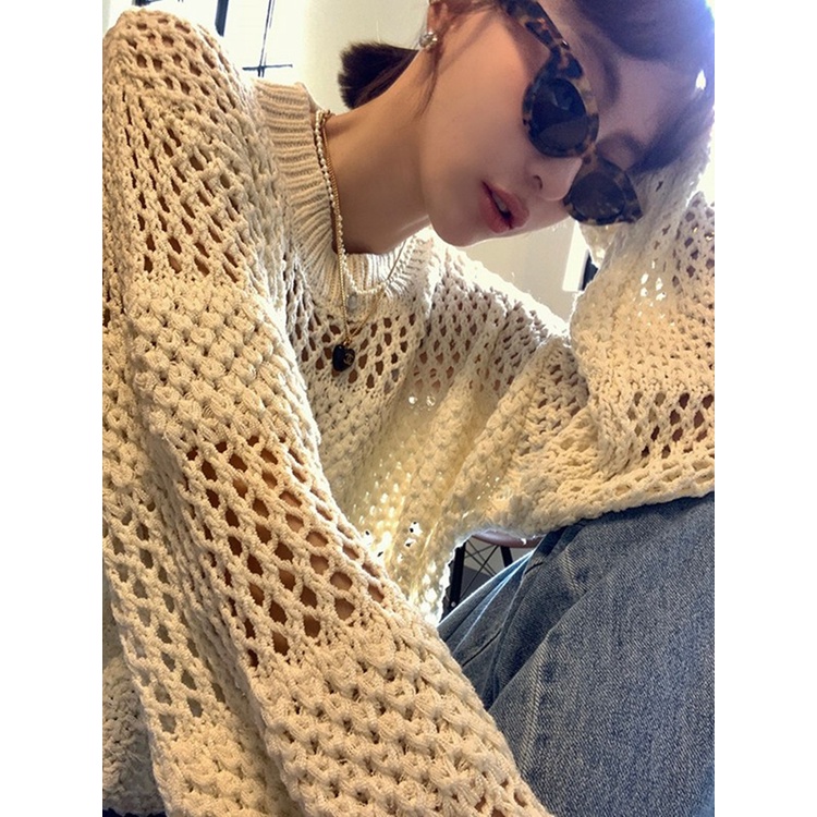 NRVP Áo KhoáC Cardigan Tay DàI Phong CáCh HàN QuốC