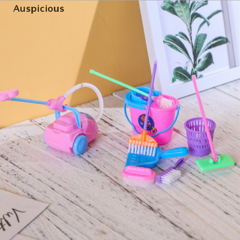 Bộ 9 Cây Lau Nhà Mini Đồ Chơi Chất Lượng Cao