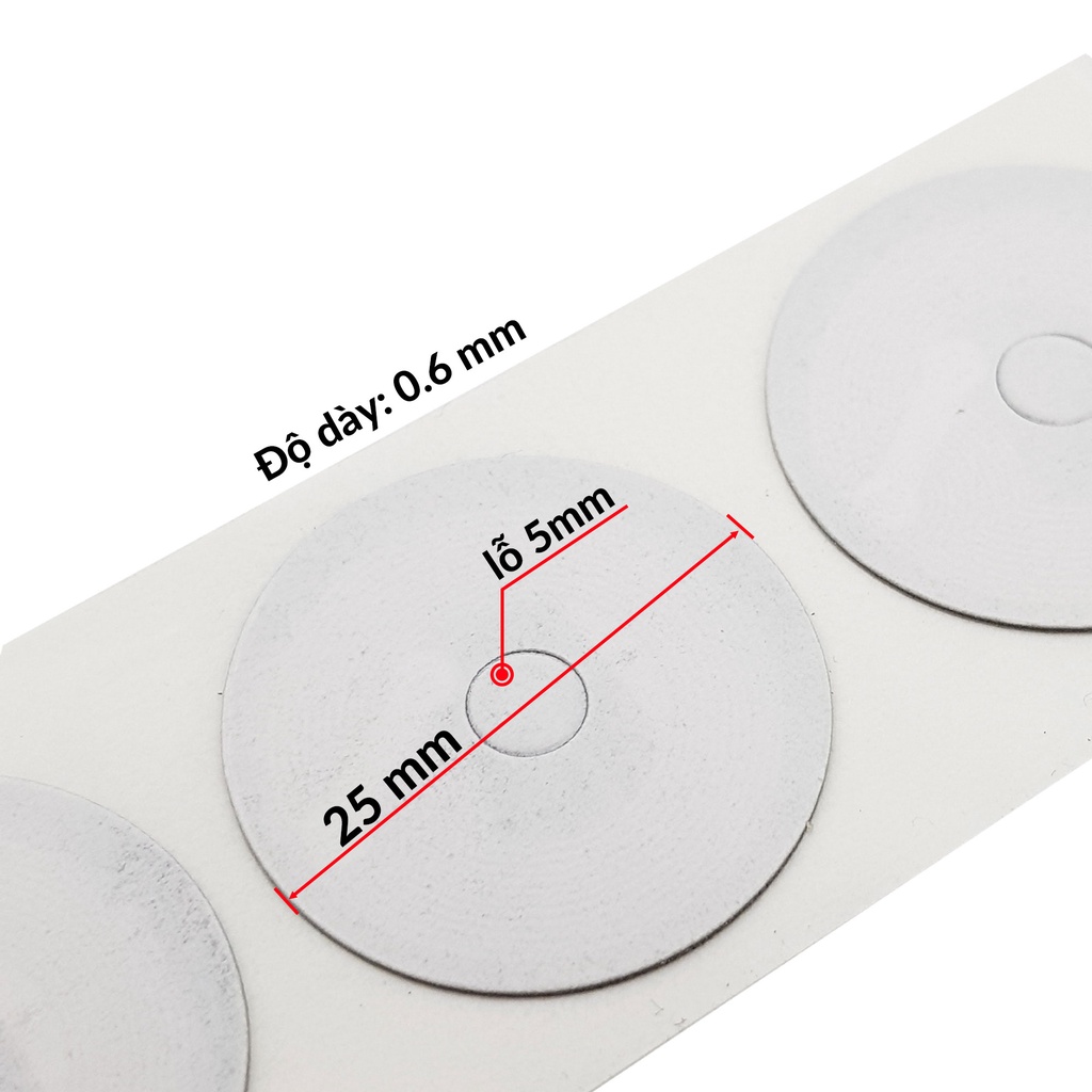 Thẻ dán NFC Ntag 213 Ntag 215, miếng dán cảm ứng NFC sao chép bằng điện thoại
