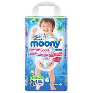Bỉm Quần Moony M58, L44, XL38