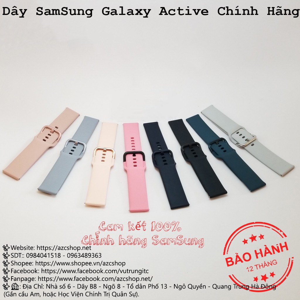 Dây Samsung Chính Hãng Galaxy Active 20MM Cho Smartwatch