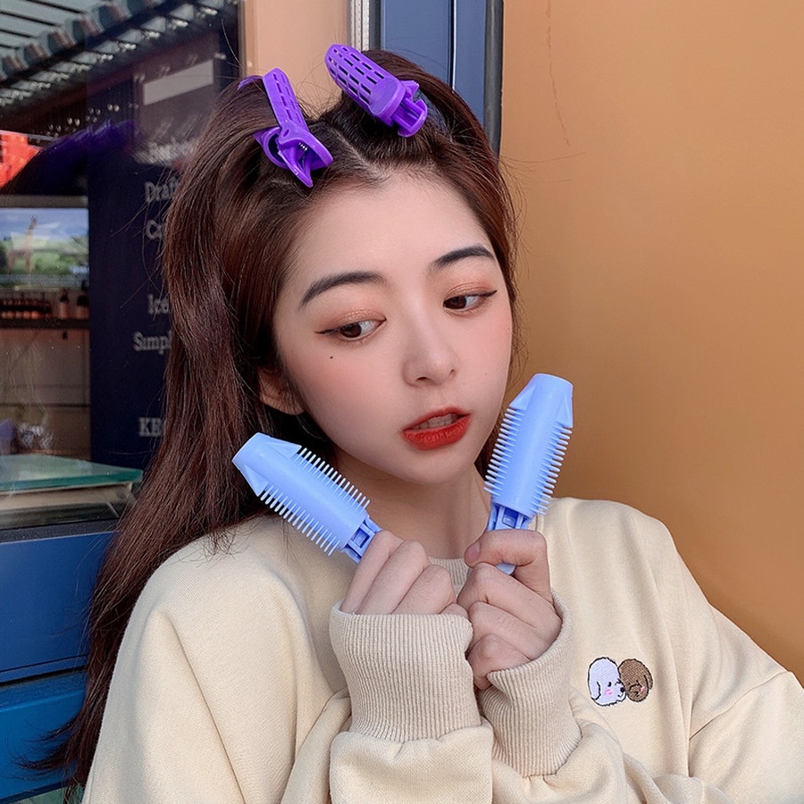 Bộ 2 kẹp uốn xoăn tóc phong cách Hàn Quốc cho nữ