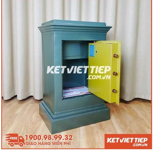 Két sắt gia đình Việt Tiệp K36DT chính hãng khóa điện tử cỡ lớn chống cháy có báo động nặng 80kg