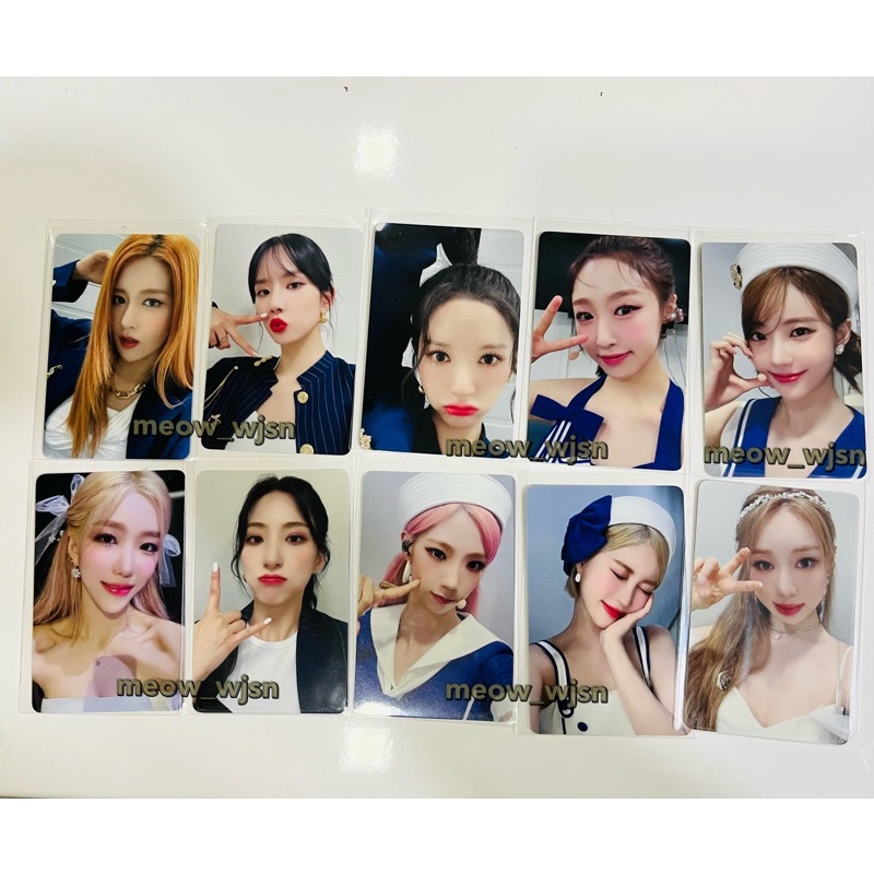 Hình photocard WJSN Sequence - bản Withmuu