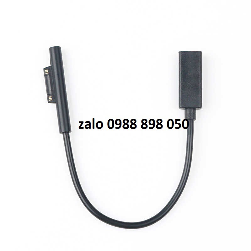 Dây sạc chuyển chân usb type-c sang surface