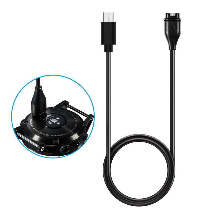 Cáp Sạc Ankndo USB Cho Garmin Fenix 5/5S/5X Plus 6/6S/6X Pro Sapphire Venu Vivoactive 4/3 945 245 45 Quatix 5