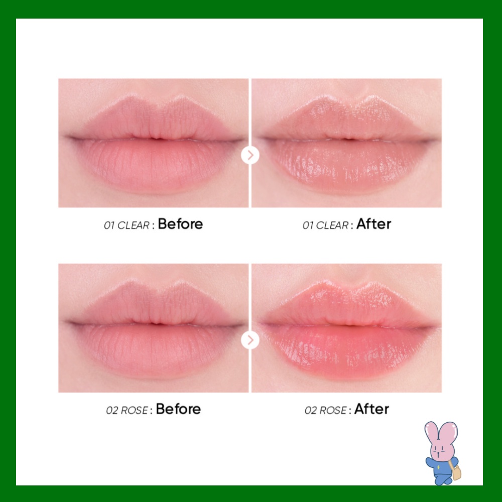 Son dưỡng môi VEGAN GREEN BALM 2 loại tùy chọn phong cách Hàn Quốc