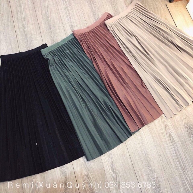 Chân váy nhũ xếp li | BigBuy360 - bigbuy360.vn
