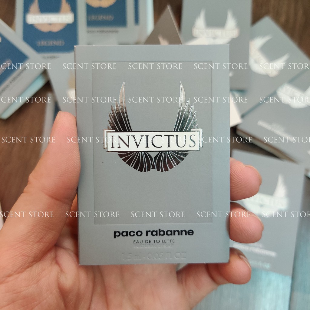 Scentstorevn - Vial chính hãng nước hoa Paco Rabanne Invictus [1.5ml]