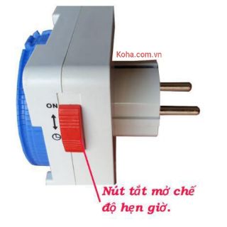 Ổ cắm timer hẹn giờ cơ TG16A - Chất Lượng Cao