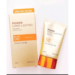 Kem chống nắng lâu trôi natural sun eco power long-lasting sun cream spf50+ pa+++ 50ml