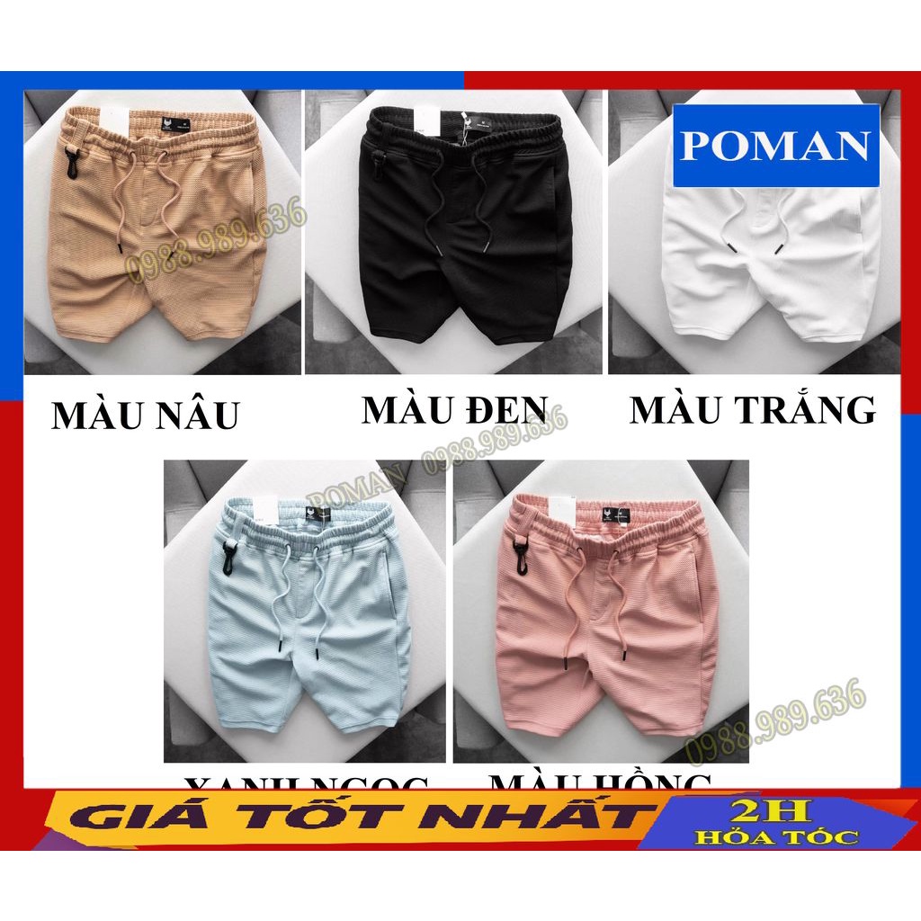 Quần đùi nam,Quần short nam thể thao Chất đẹp phong cách hàn quốc vải Linen hot trend 2022 QD02 POMAN