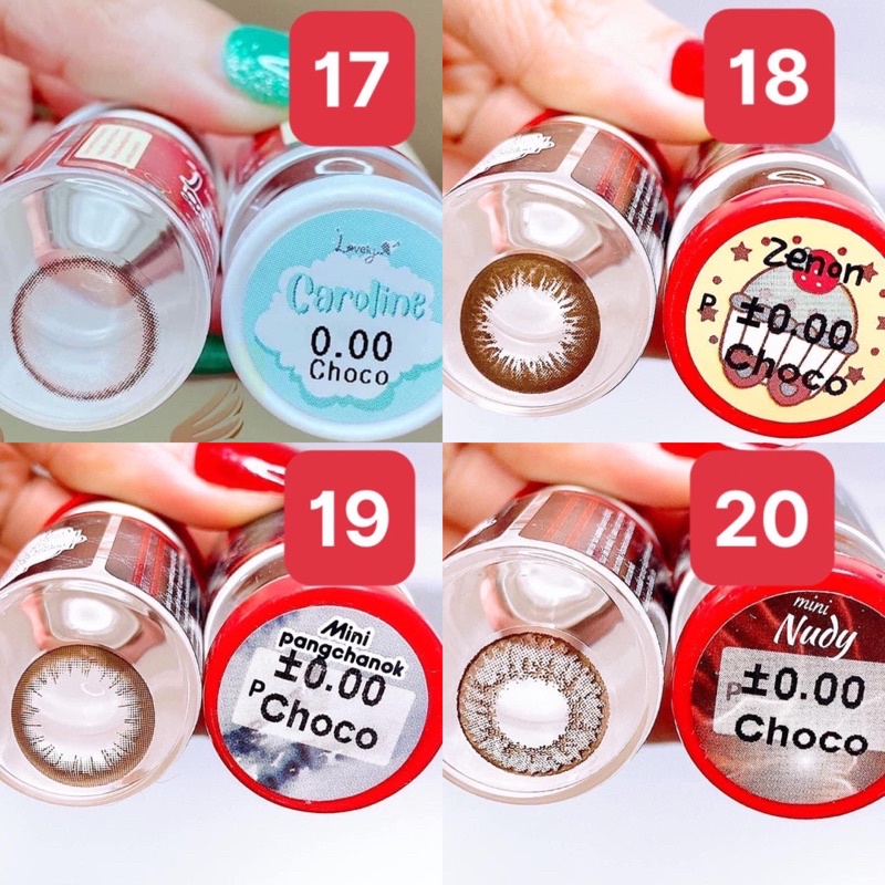 (FREE SHIP) Các mẫu lens Chocolate HOT size không giãn