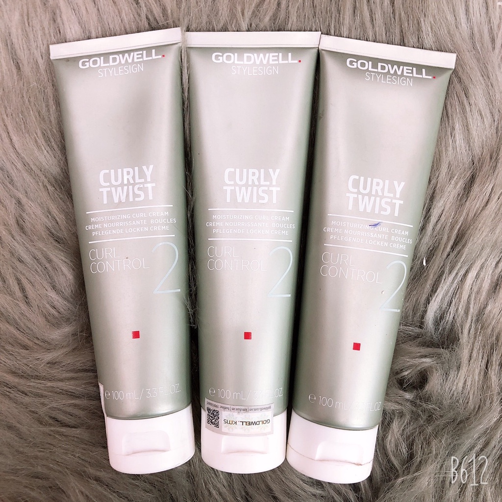 Kem tạo kiểu tóc xoăn và dưỡng ẩm Goldwell Curl Twist 100ml