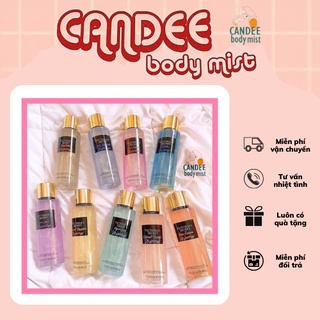 Body mist xịt thơm Victoria’s Secret 250ml có kim tuyến bling bling