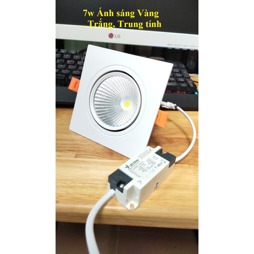 Đèn âm trần mặt vuông. hình chữ nhật, âm trần đôi ( Bảo hành 2 năm. Cho phép trả hàng hoàn tiền nếu không ưng sản phẩm)