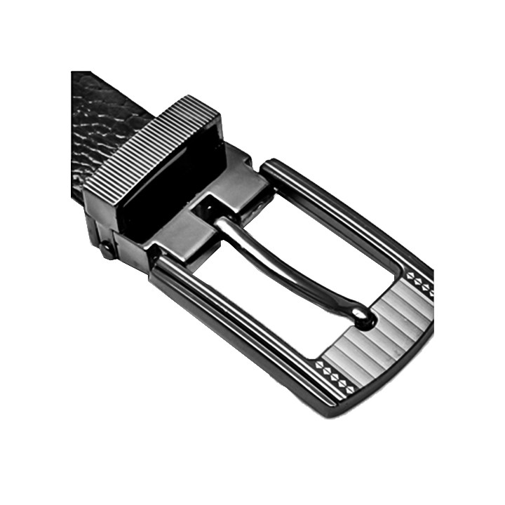 Thắt lưng nữ da đà điểu Huy Hoàng màu đen HP5401