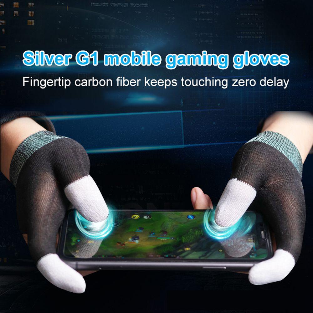 Vỏ Bọc Ngón Tay Chơi Game PUBG Dạ Quang Chống Mồ Hôi