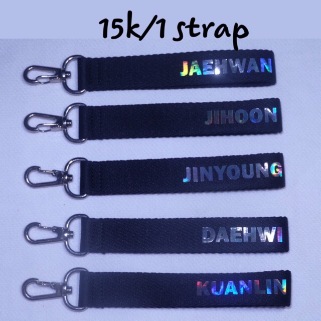(Có sẵn) Hologram straps Wanna One