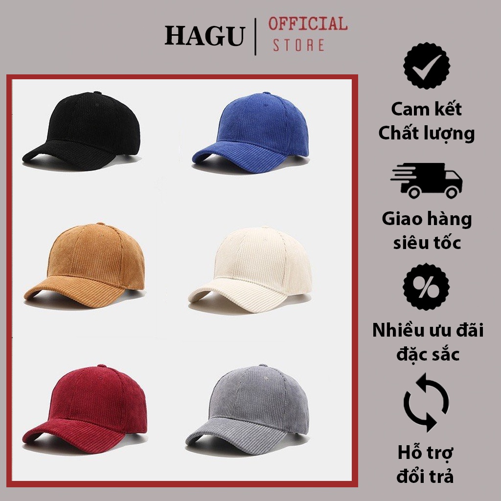 Nón Kết Nhung Cao Cấp Trơn Fashion 396 Phong Cách Ulzzang Form Unisex Nam Nữ