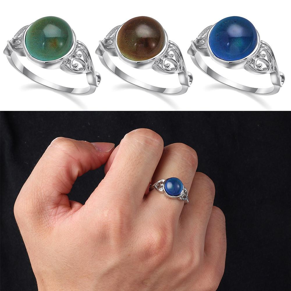 Nhẫn Họa Tiết Cảm Xúc Thời Trang Sáng Tạo