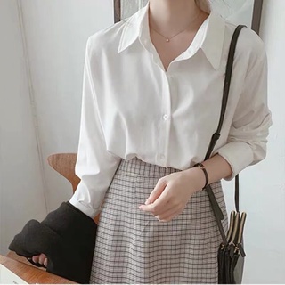Áo sơ mi trắng bacis chất umi cực đẹp mát không nhăn