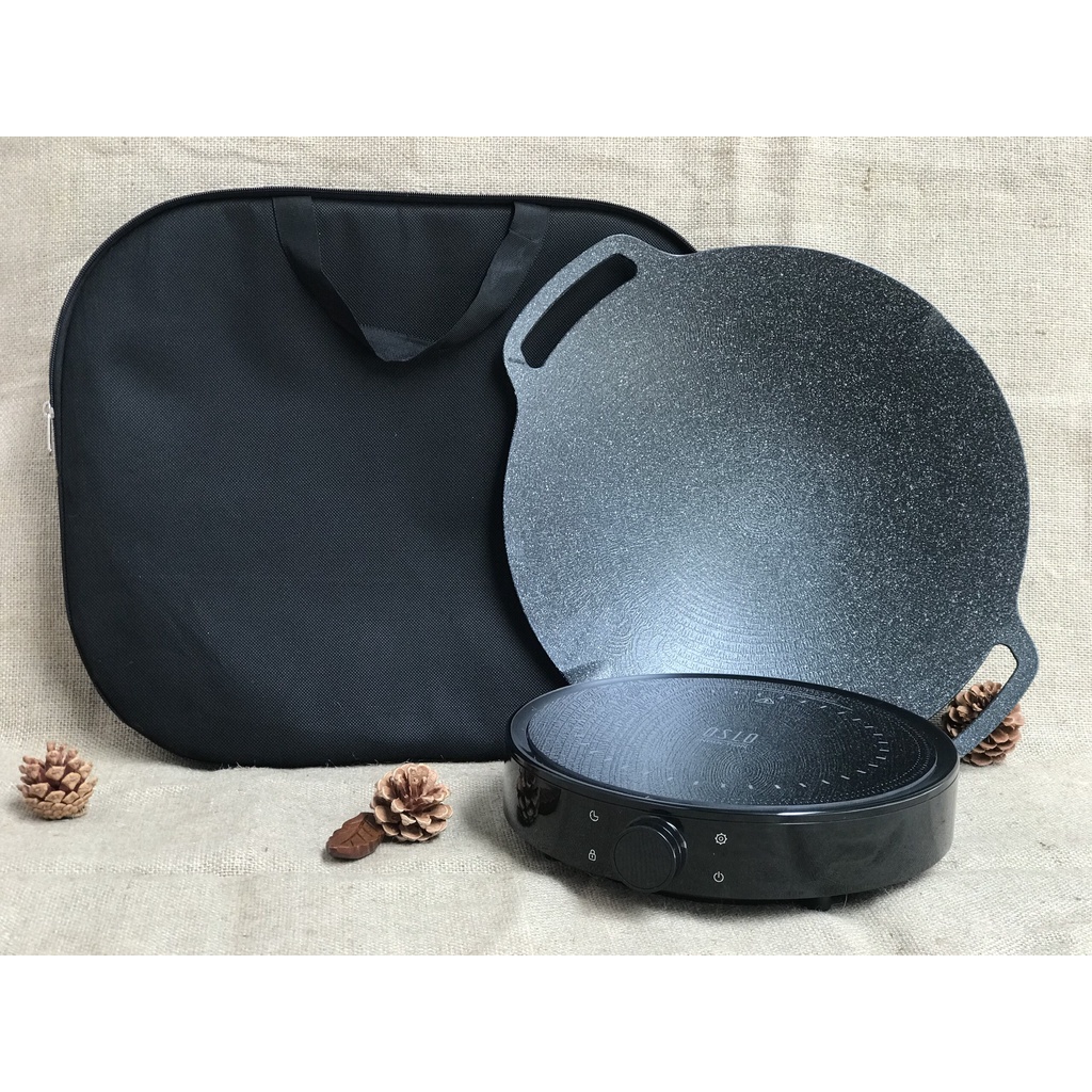 Chảo đá nướng từ cao cấp oslo 36cm- mykit.vn