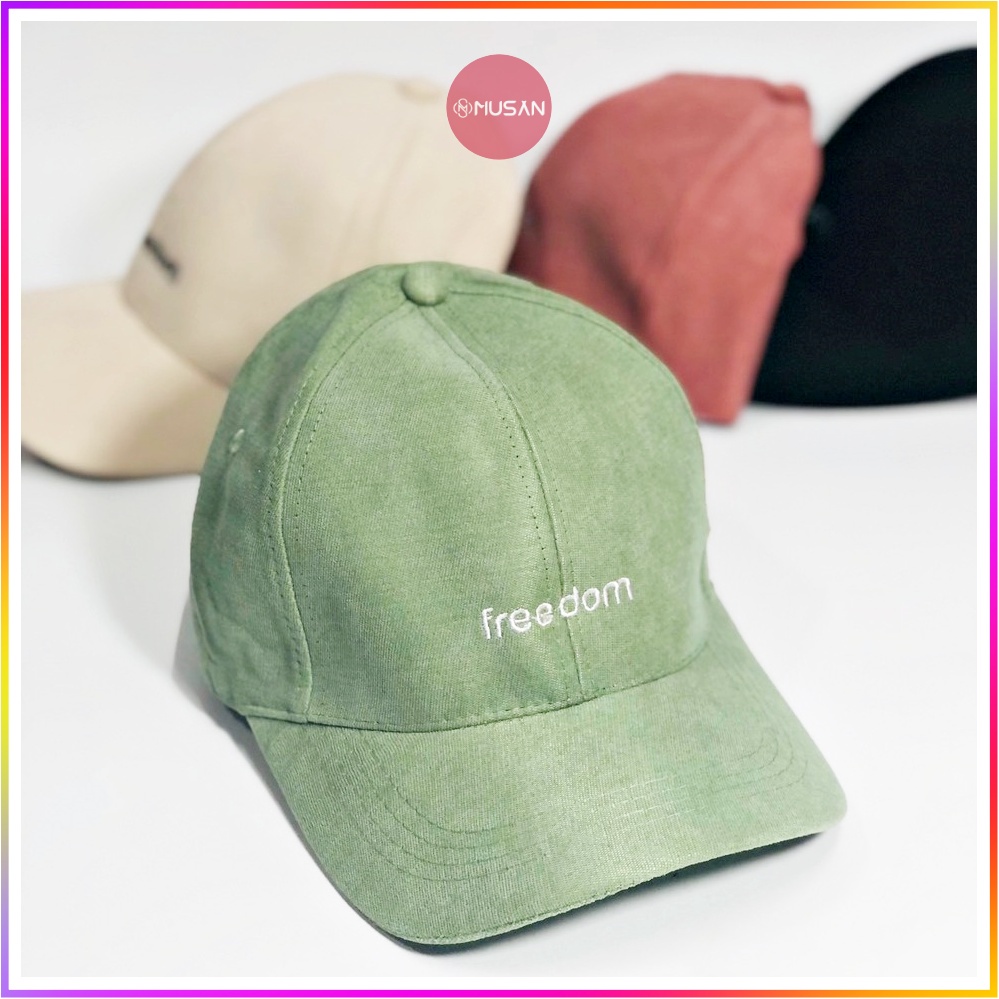 mới Mũ lưỡi trai  Freedom phong cách unisex