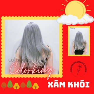 Thuốc nhuộm tóc xám khói sáng Chất lượng cao