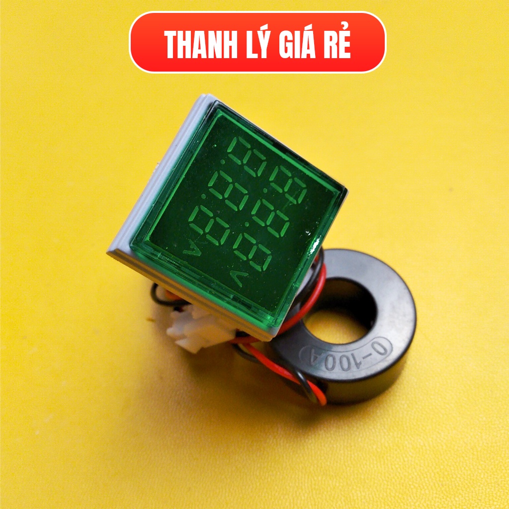 Đồng hồ đo dòng điện, điện áp 50-500VAC