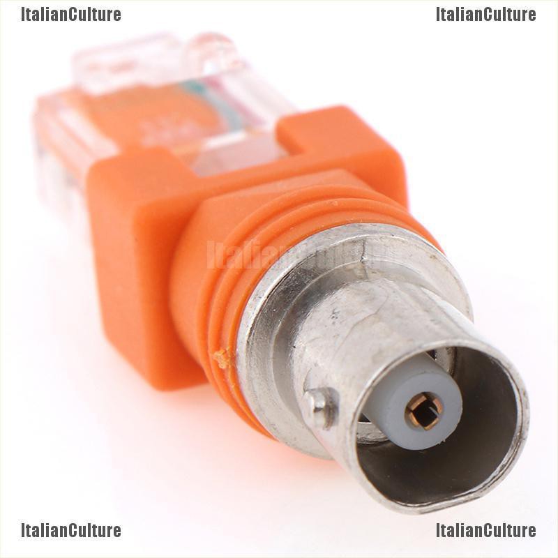 Đầu nối cáp đồng trục từ cổng BNC sang đầu cắm RJ45