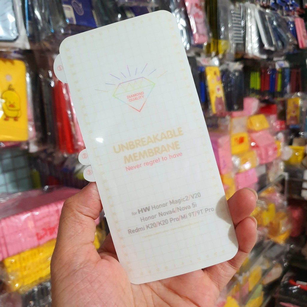 MIẾNG DÁN PPF PHỤC HỒI TRẦY XƯỚC CHO XIAOMI REDMI K20 / K20 PRO