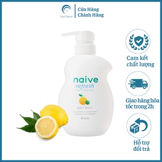 Sữa tắm naive nhật bản hương chanh 530ml
