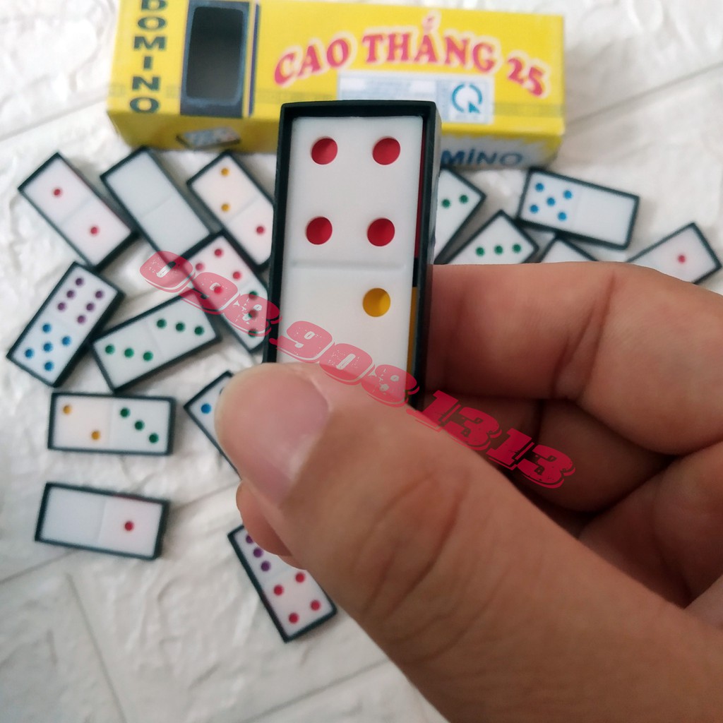 Đồ chơi cờ domino bằng nhựa cứng ✓giá rẻ ✓vui nhộn