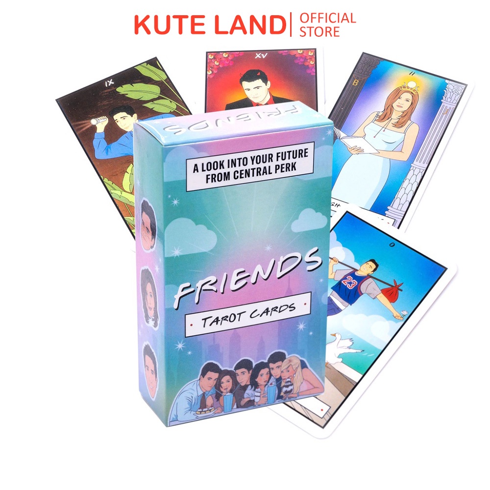 Bộ bài Friends Tarot - Trải Nghiệm Lại Bộ Phim Tuổi Thơ 78 Lá Bài SB35