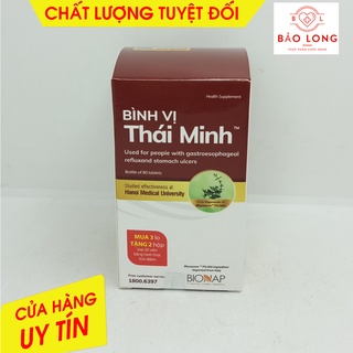 Bình Vị Thái Minh - Lọ 80 viên ( mua 3 lọ tặng 2 hộp bằng tích điểm )