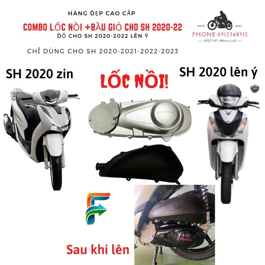 Lốc Nồi Sh ý 2010 độ cho sh 2020, sh 2021, sh 2022