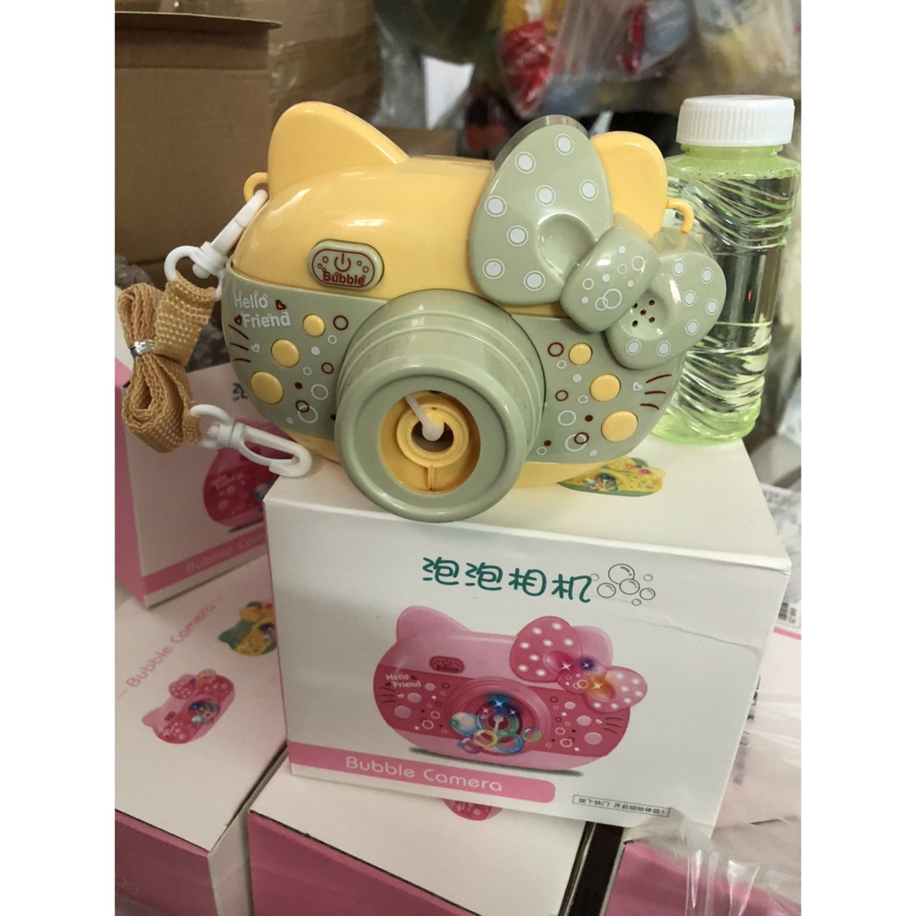 MÁY CHỤP ẢNH THỔI BONG BÓNG HEO CON SIÊU CUTE CHO BÉ mã hàng hot