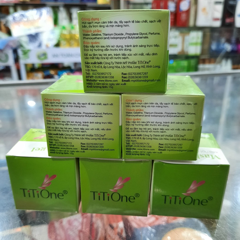 Gel hút mụn Titione 15g