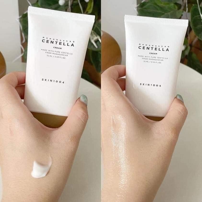 Kem Dưỡng Làm Dịu, Phục Hồi Da Chiết Xuất Rau Má Skin1004 Madagascar Centella Cream 75ml