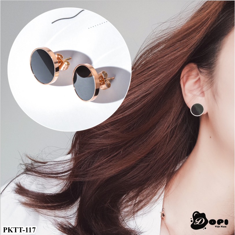 Bông tai form ngắn cá tính