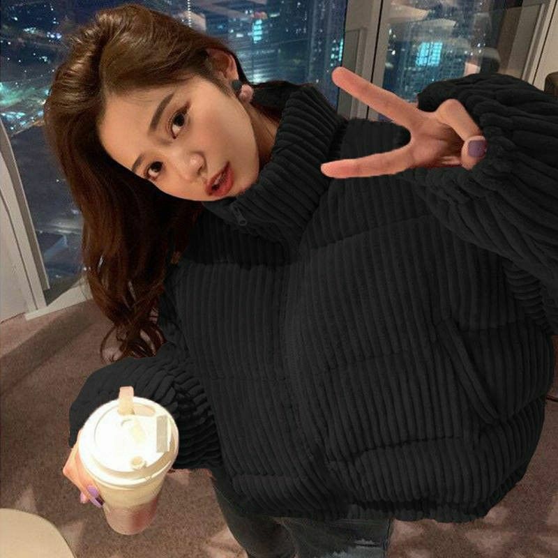 Áo phao nhung tăm siêu ấm hot trend hàng order Quảng Châu  kèm ảnh thật