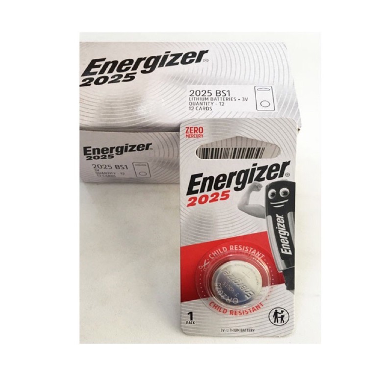 Pin CR2025 ( CR 2025 ) Energizer Lithium 3 Volt Vỉ 1 Viên - Hàng Chính Hãng DKSH Việt Nam