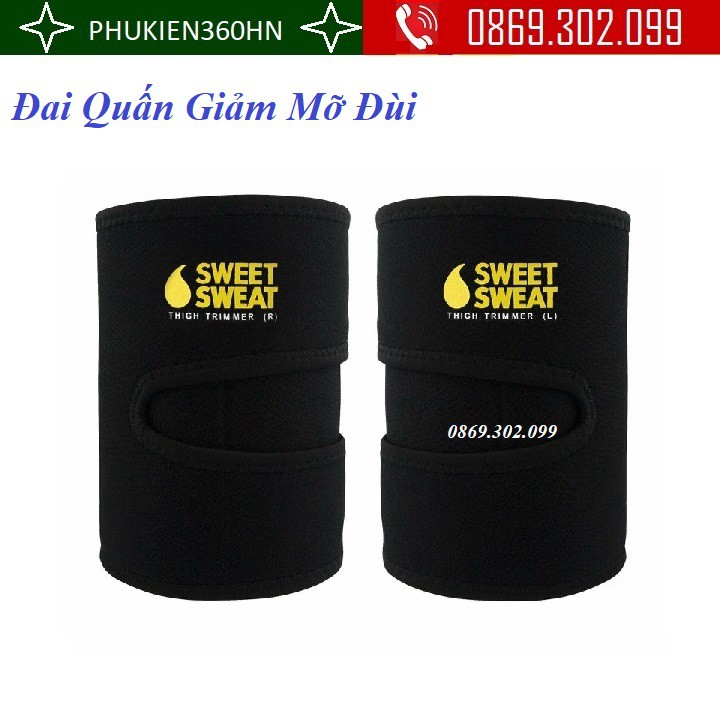Đai Quấn Giảm Mỡ Đùi Sweet Sweat Thigh Trimmer